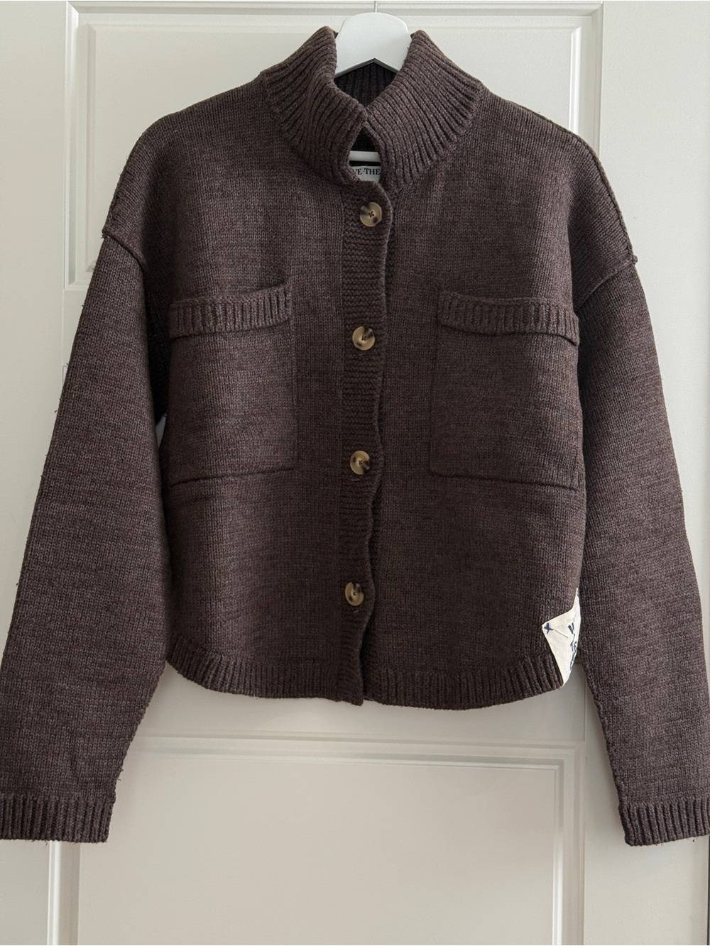 Free people we the free on the isle cardigan brown NWT - Picture 5 of 10